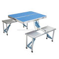 easy folding aluminum table